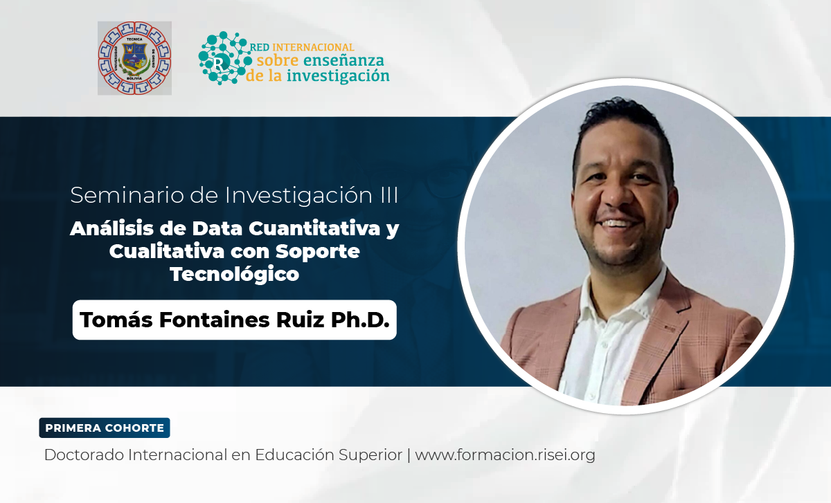Seminario de Investigación III: Análisis de Data Cuantitativa y Cualitativa con Soporte Tecnológico